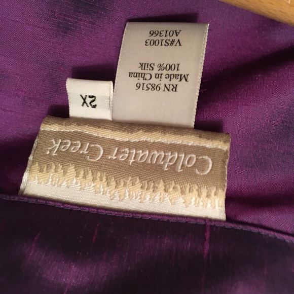 Coldwater Creek Silk Blouse - Picture 4 of 4